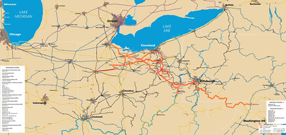WLERWY System Map
