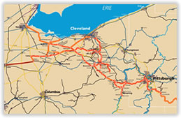 Railroad System Map